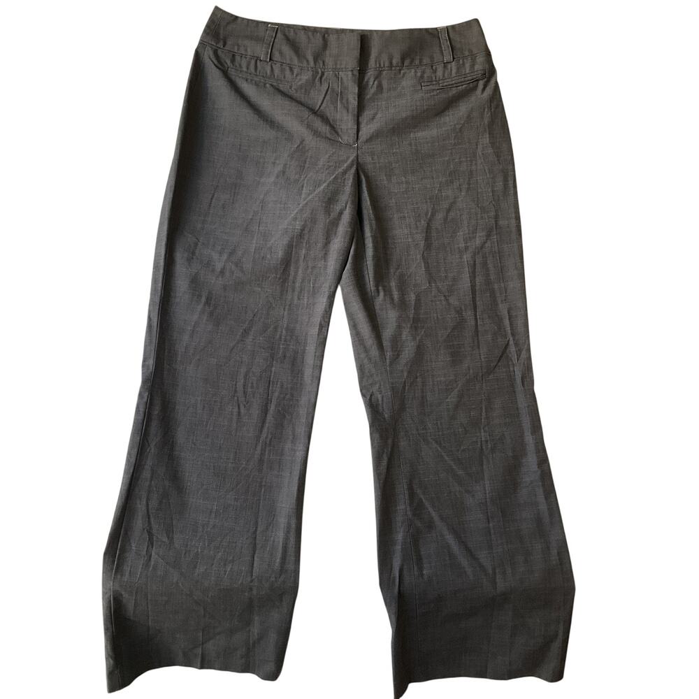 APT. 9 Women Pants Size 10 Gray Dress Pants Maxwell 31" Inseam Stretch 32” Waist